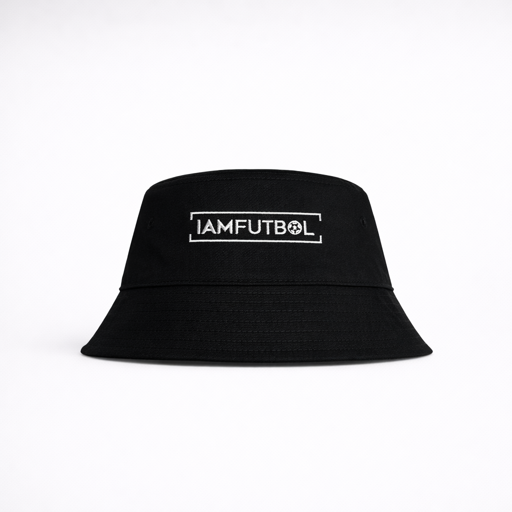 IAMFUTBOL BUCKET HAT-BLACK