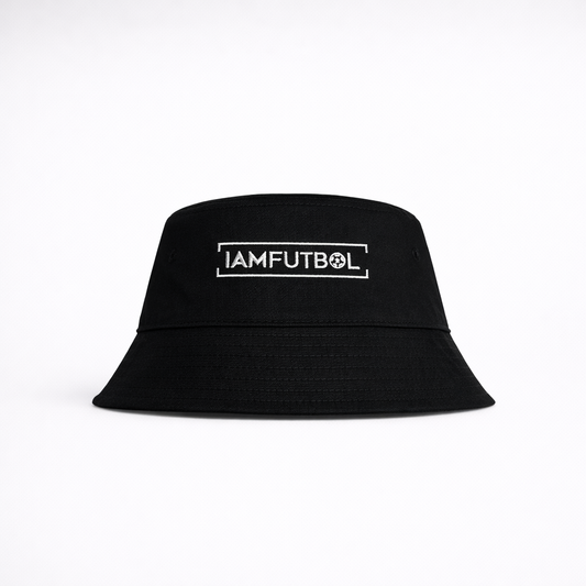IAMFUTBOL BUCKET HAT-BLACK