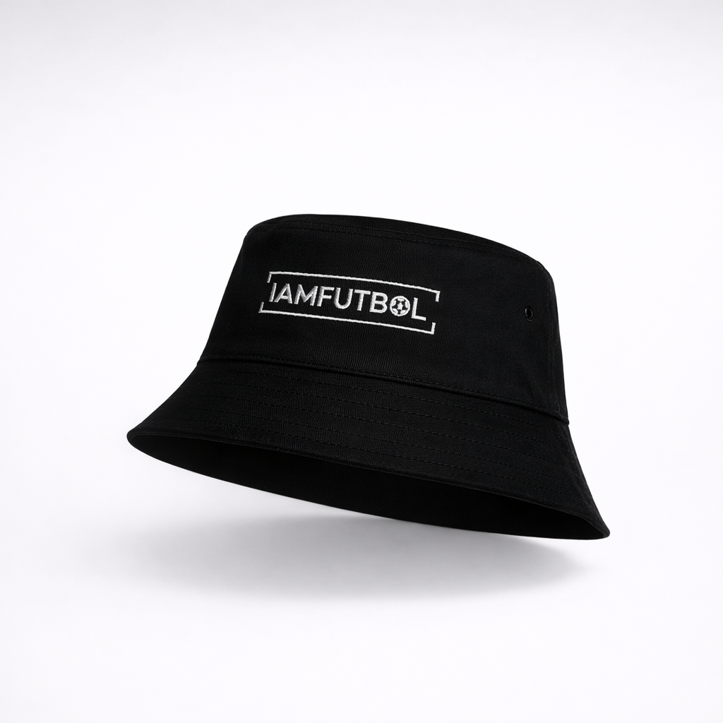 IAMFUTBOL BUCKET HAT-BLACK